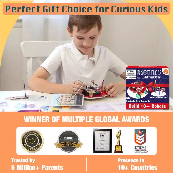 10in1 DIY Robotics Starter Kit | 8  yrs