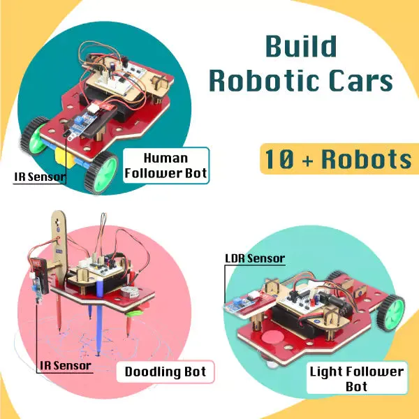 10in1 DIY Robotics Starter Kit | 8  yrs