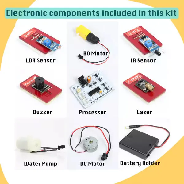 10in1 DIY Robotics Starter Kit | 8  yrs