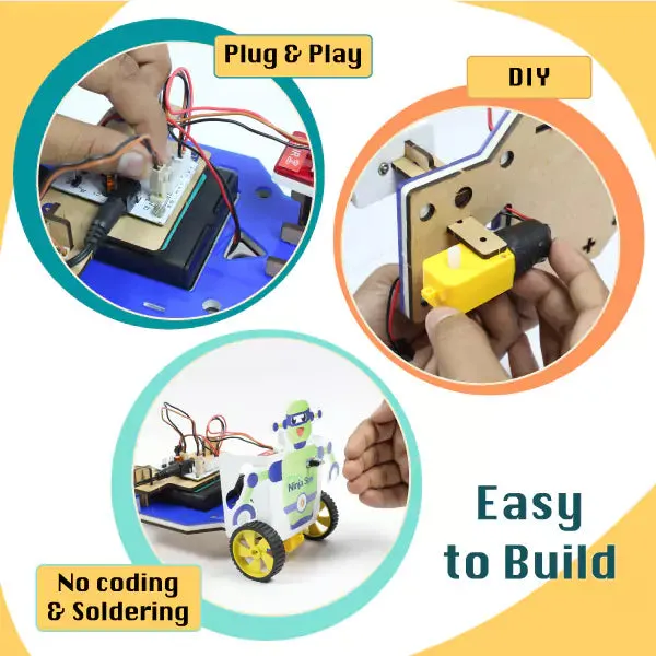 10in1 DIY Robotics Starter Kit | 8  yrs