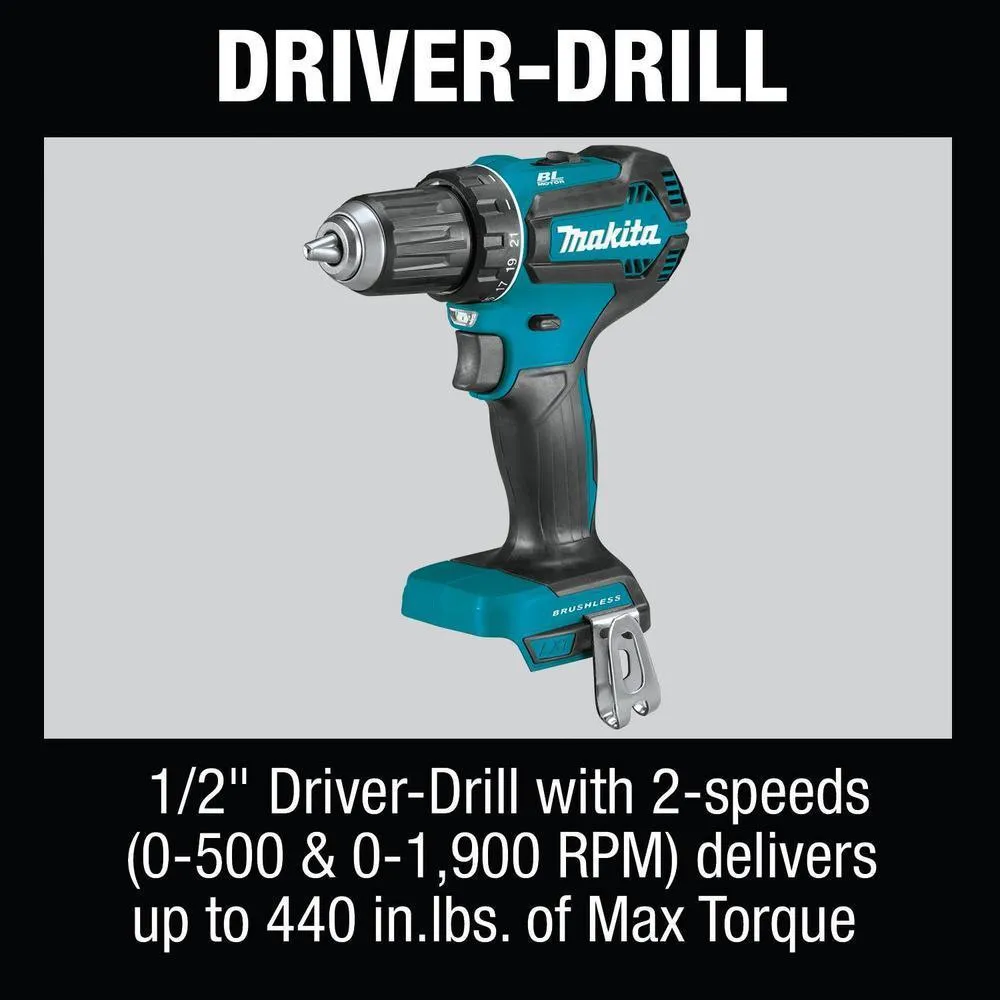 18-Volt LXT Lithium-Ion Cordless 6-Piece Kit (Driver-Drill/Impact Driver/Circular Saw/Multi-Tool/Radio/Light) 3.0A