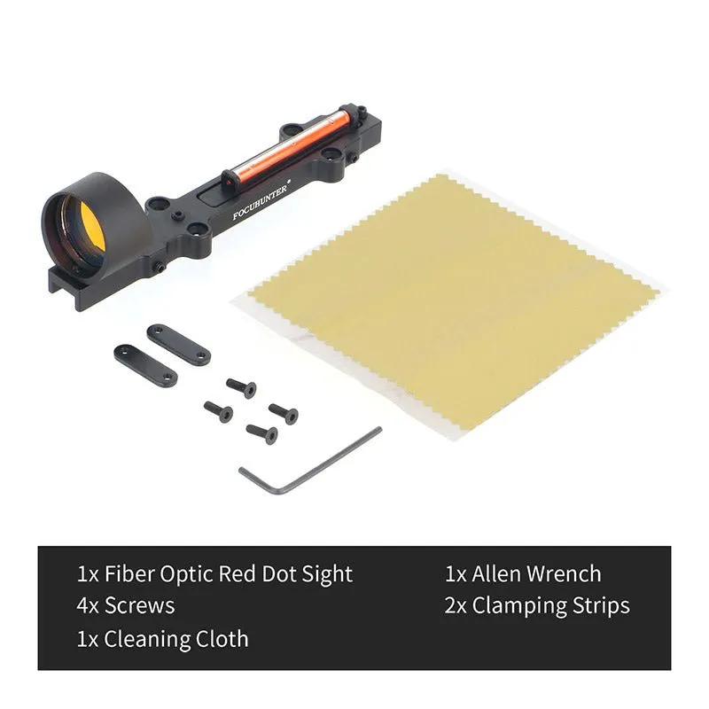 1X28 RED&GREEN DOT FIBER SHOTGUN SIGHT