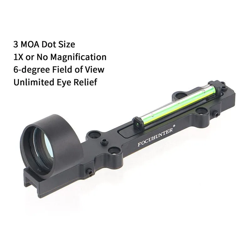 1X28 RED&GREEN DOT FIBER SHOTGUN SIGHT