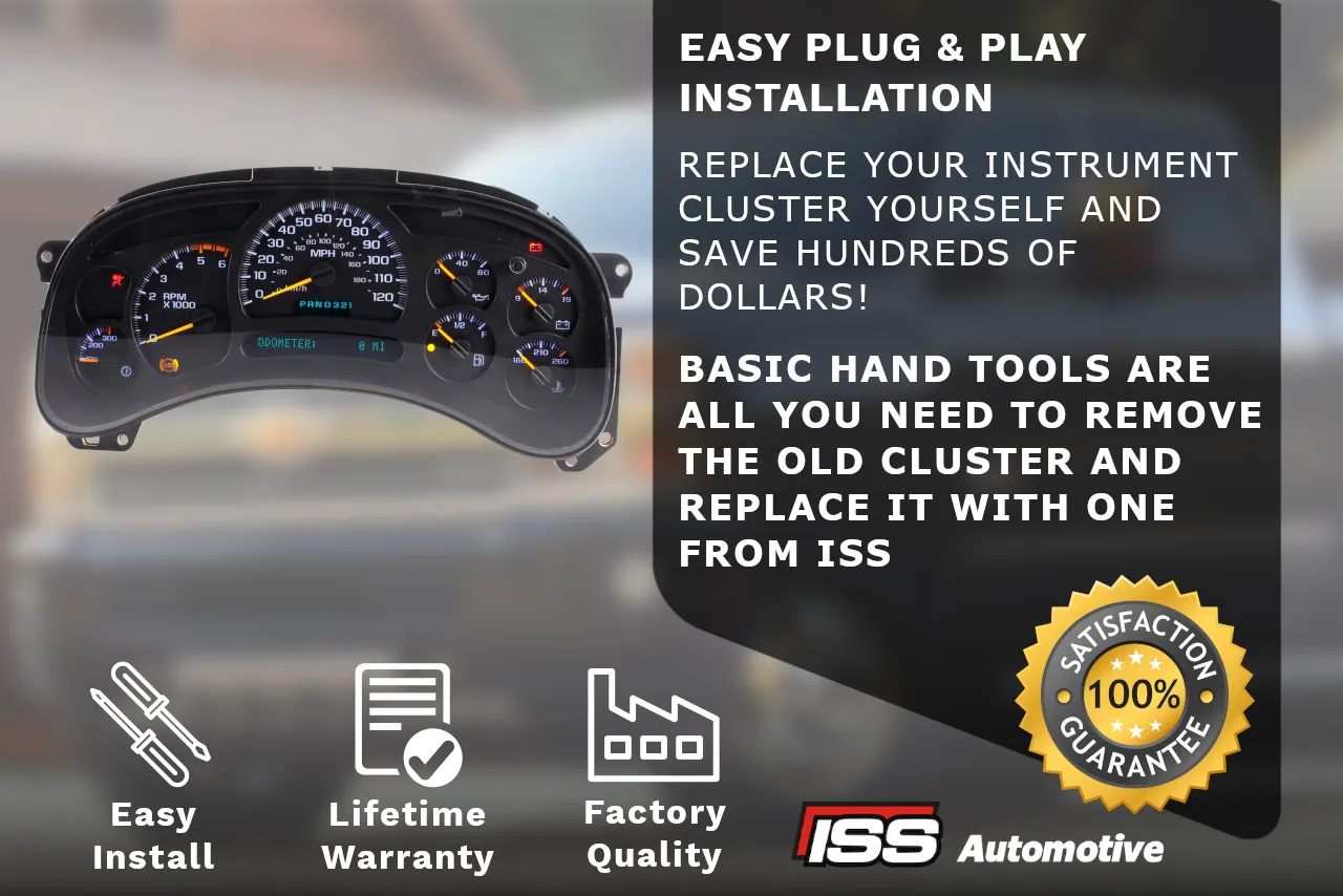 2003 - 2006 GMC Sierra - Instrument Cluster Repair
