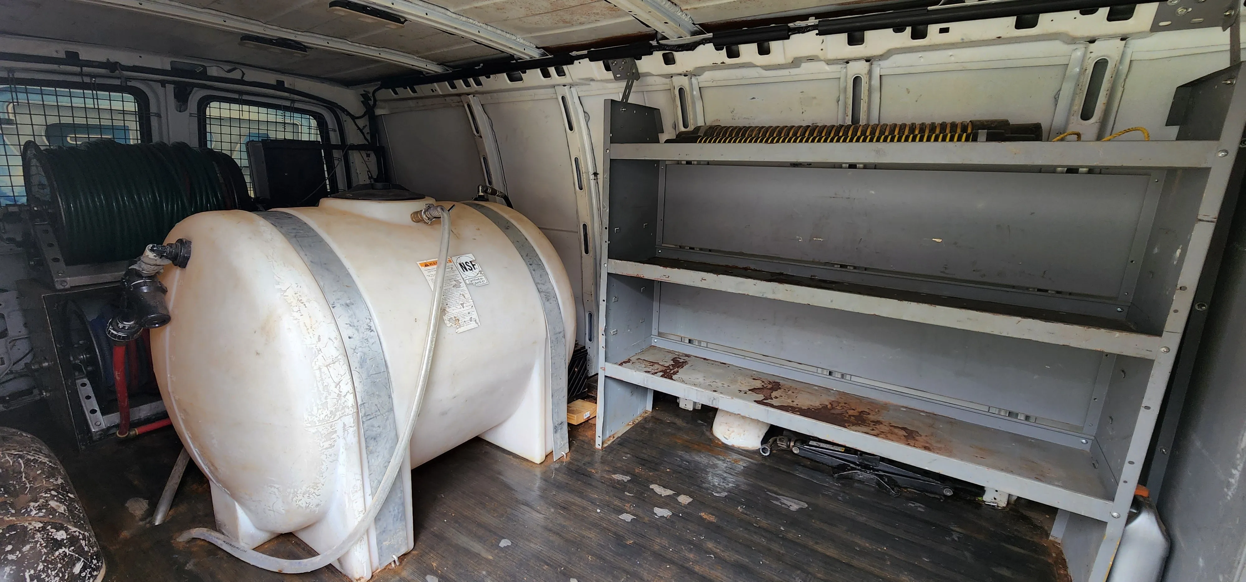 2016 Chevy 2500 Extended Cab Jetter