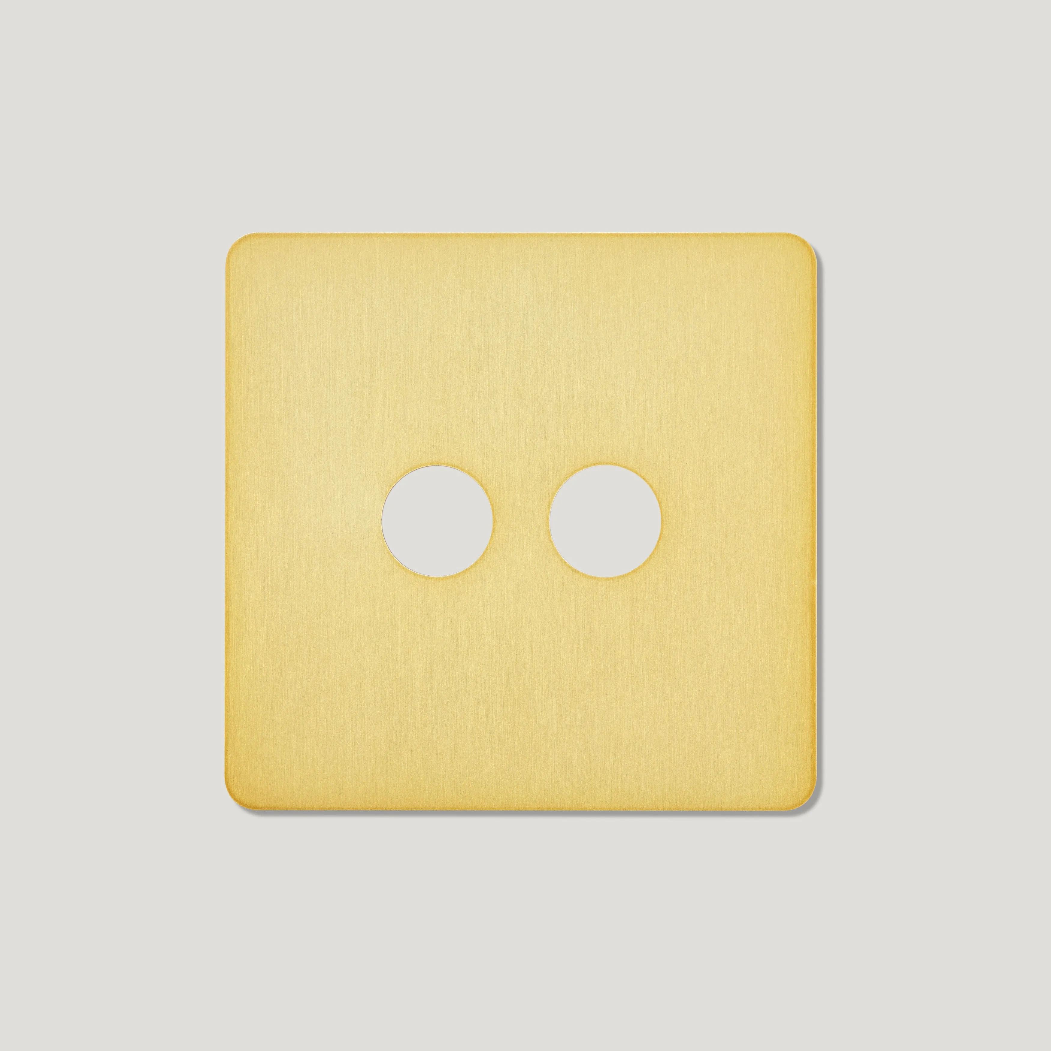 2G Toggle / Mixed Plate - Brass