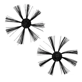 2Pcs Vacuum Cleaner Nylon Brushes OB8-SDJQR001 Replacement for Bowai Robot Vacuum Cleaner