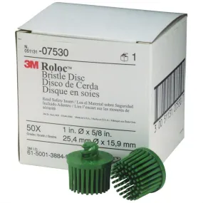 3M 7530 1" 50-Grit Bristle Disc 10/Bx