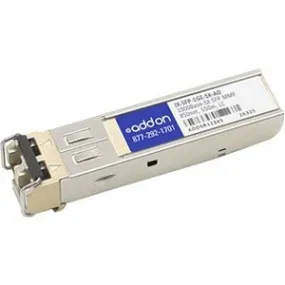 Addon Juniper Networks Jx-Sfp-1Ge-Sx Compatible Taa Compliant 1000Base-Sx Sfp Transceiver (Mmf, 850Nm, 550M, Lc)