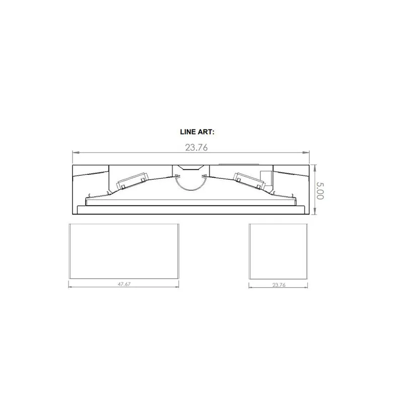 Advantage Environmental Lighting MEA Recessed LED Exam & Ambient Lighting