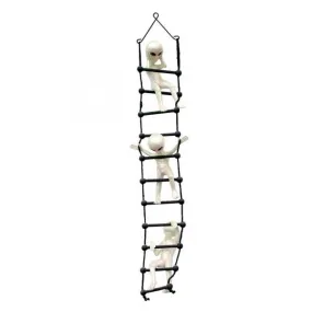 Aliens on Rope Ladder Statue