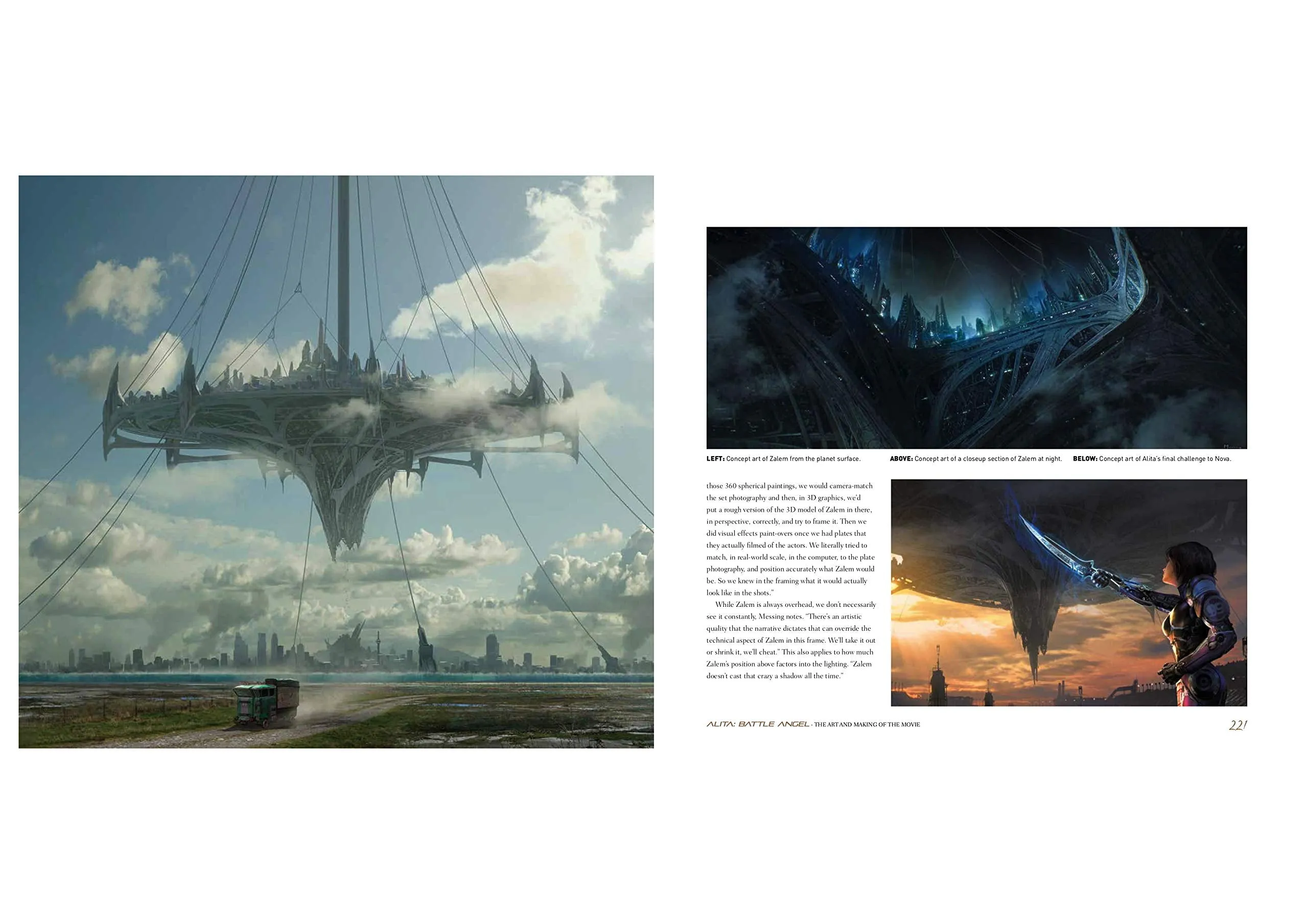 ALITA BATTLE ANGEL ART & MAKING OF MOVIE HC
