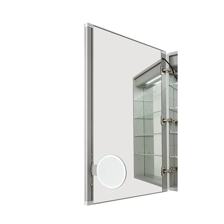 Aquadom Signature Royale 48x36 LED Lighted Triple Door Medicine Cabinet