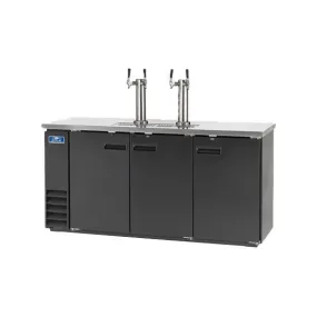 Arctic Air ADD72R-2 73" Direct Draw Draft Beer Dispenser 20.7 Cu Ft