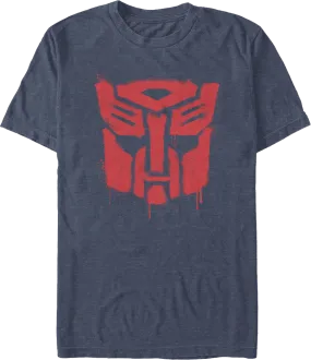 Autobot Graffiti Logo Transformers T-Shirt