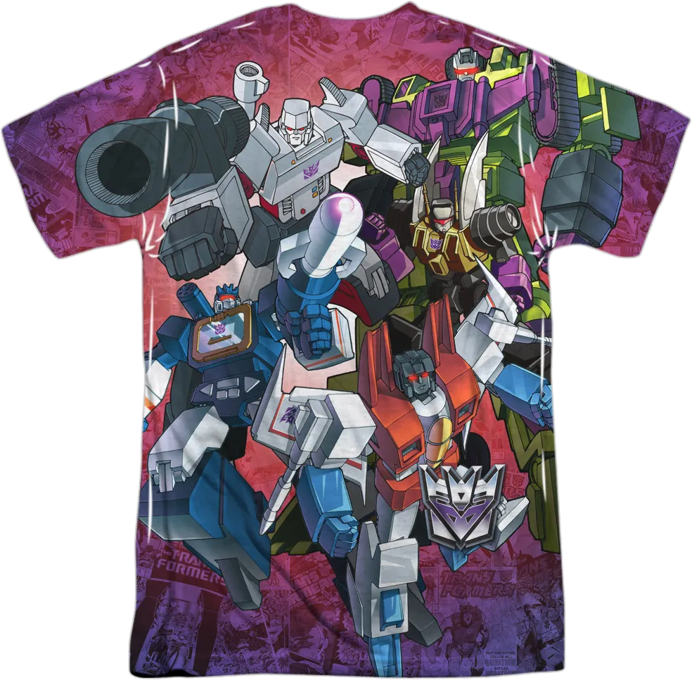 Autobots Battle Decepticons Transformers T-Shirt