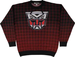 Autobots Logo Transformers Knitted Sweater
