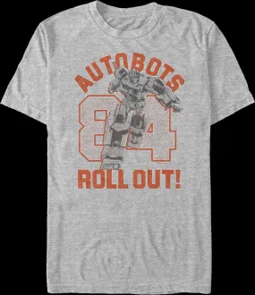Autobots Roll Out 84 Transformers T-Shirt