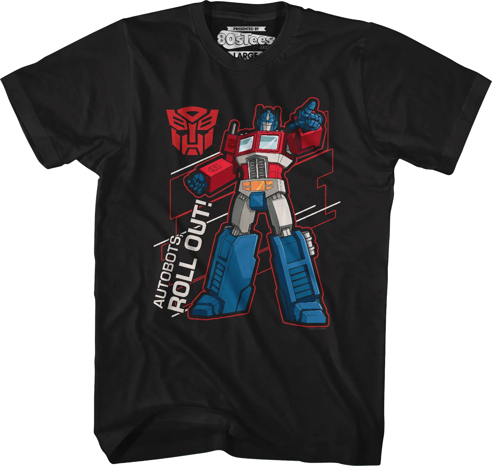 Autobots Roll Out Optimus Prime Transformers T-Shirt