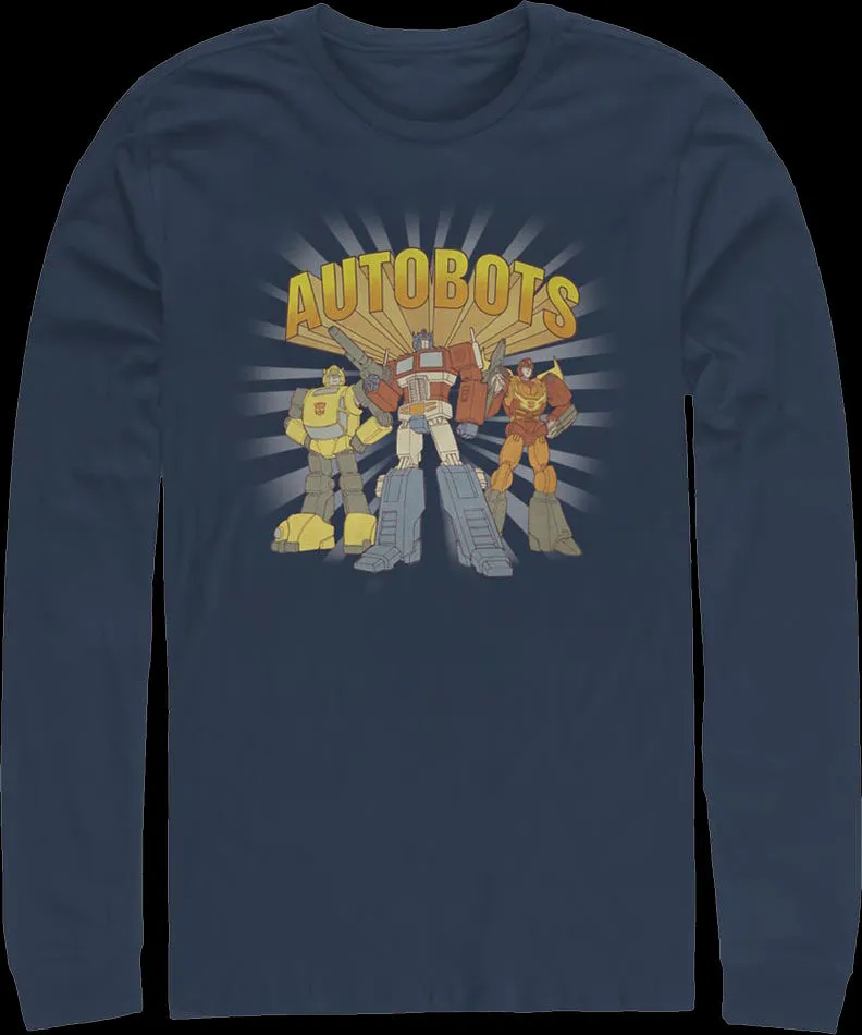 Autobots Transformers Long Sleeve Shirt