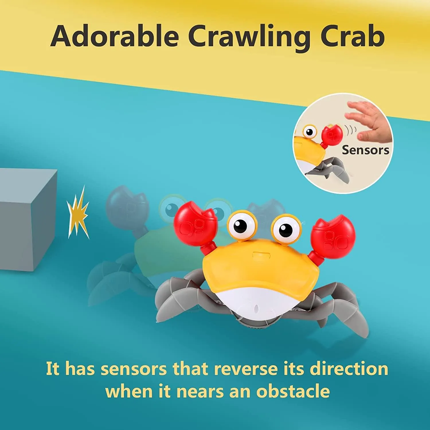 Baby Toys Infant Crawling Crab