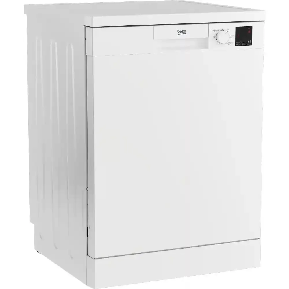 Beko DVN05C20W Freestanding Dishwasher 13 Place Full Size - White