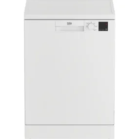 Beko DVN05C20W Freestanding Dishwasher 13 Place Full Size - White