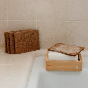 Biodegradable Coconut Kitchen Scourers- 5 Pack