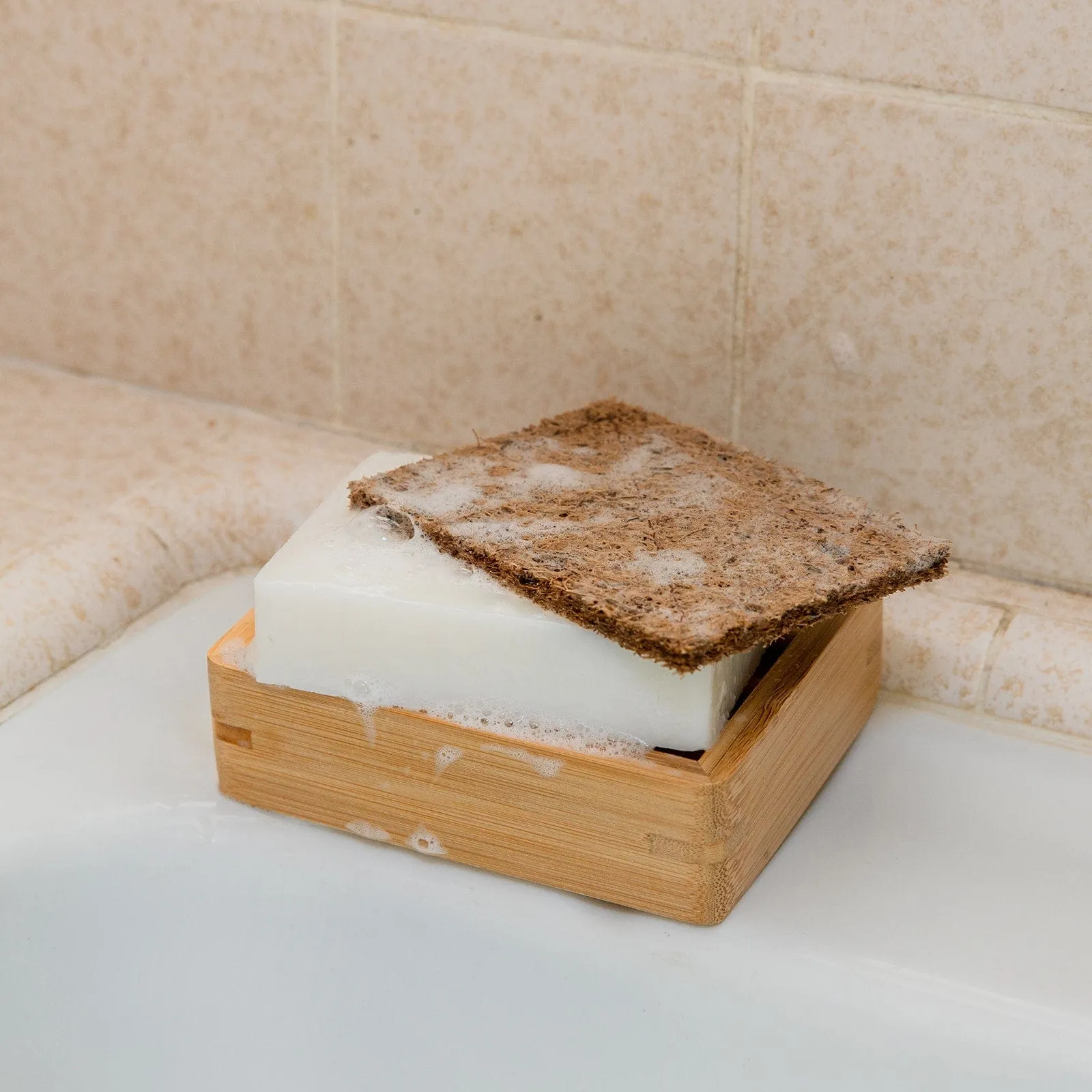 Biodegradable Coconut Kitchen Scourers- 5 Pack