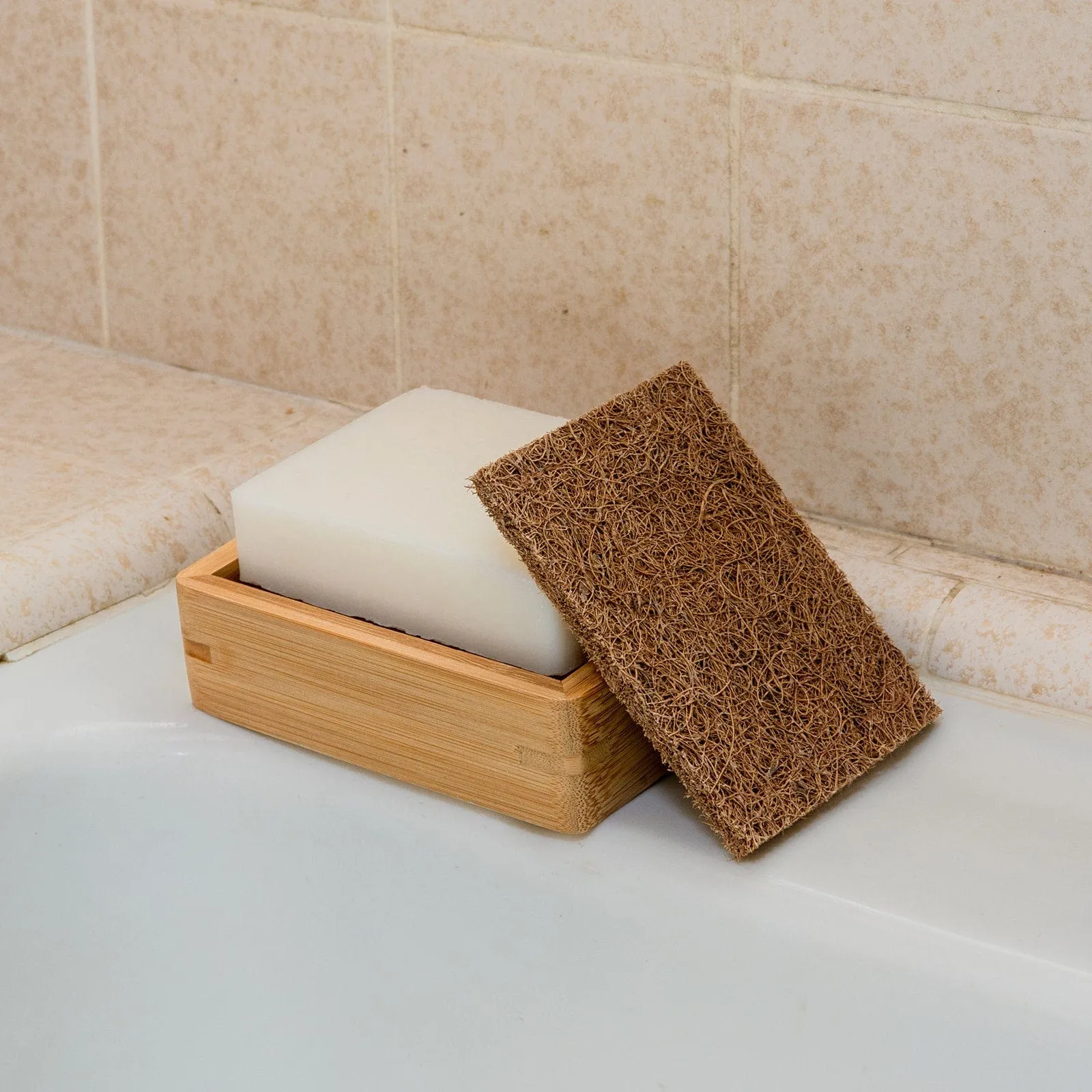 Biodegradable Coconut Kitchen Scourers- 5 Pack