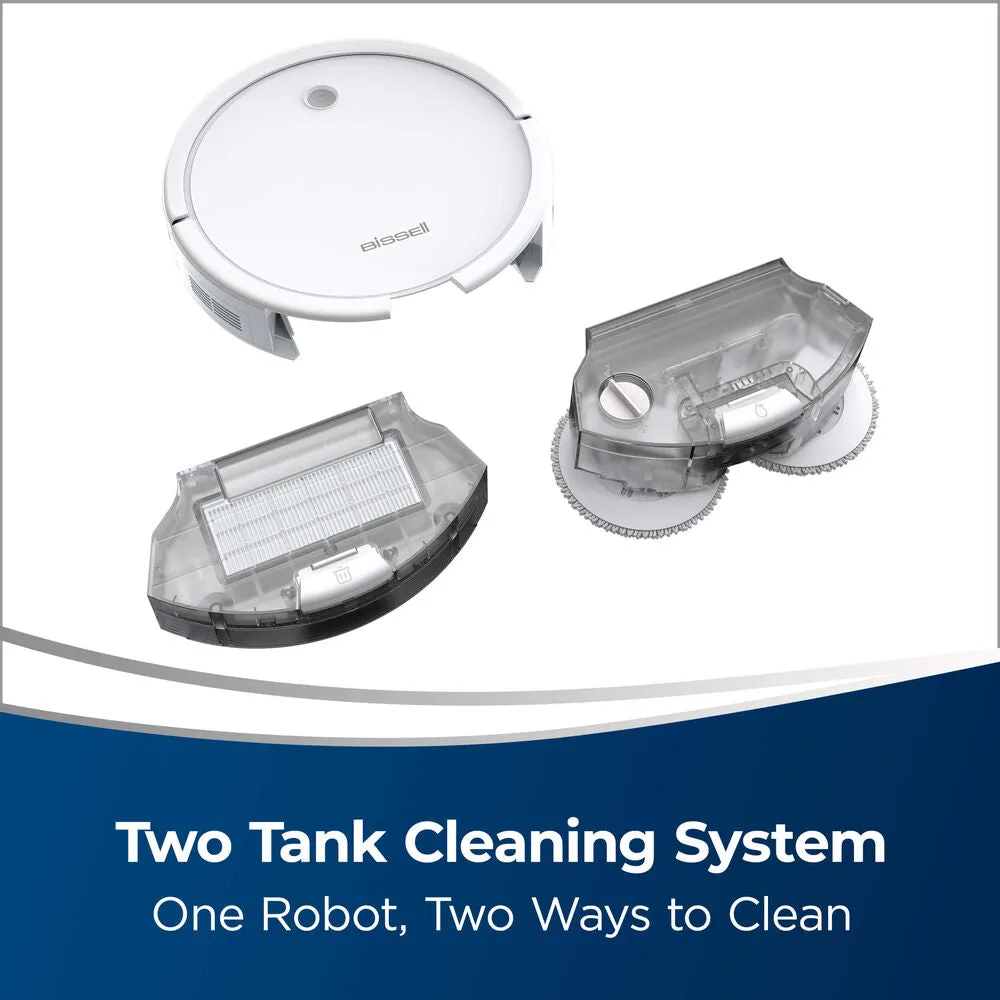 BISSELL SpinWave Robot Bundle Including Hand Vac