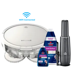 BISSELL SpinWave Robot Bundle Including Hand Vac