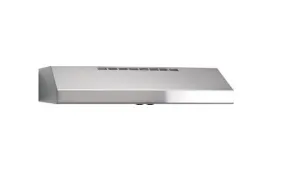 Broan Stainless Steel 200 CFM 30" Undercabinet Range Hood - QML30SS
