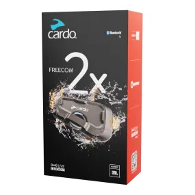 Cardo Freecom 2X Motorcycle Bluetooth Communication System
