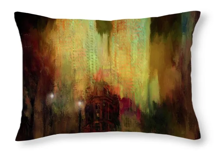 City Lights - Throw Pillow