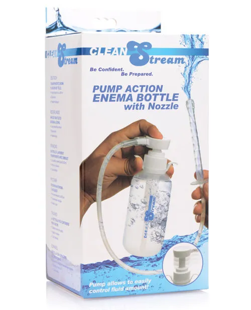 Cleanstream Pump Action Enema Bottle W/nozzle