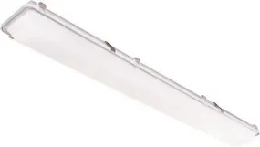 Columbia Lighting Led Enclosed And Gasketed Fixture 2 Ft. 3500K Medium Lumen Ribbed Frosted Acrylic Fixed Output