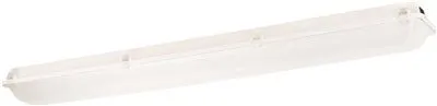 Columbia Lighting Led Enclosed And Gasketed Fixture 4 Ft. 3500K Medium Lumen Ribbed Frosted Acrylic Fixed Output