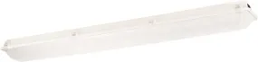 Columbia Lighting&reg; Led Enclosed And Gasketed Fixture, 4 Ft., 3500k, Medium Lumen, Ribbed Frosted Acrylic, Fixed Output