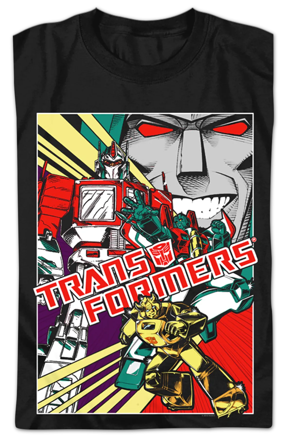 Comic Poster Transformers T-Shirt