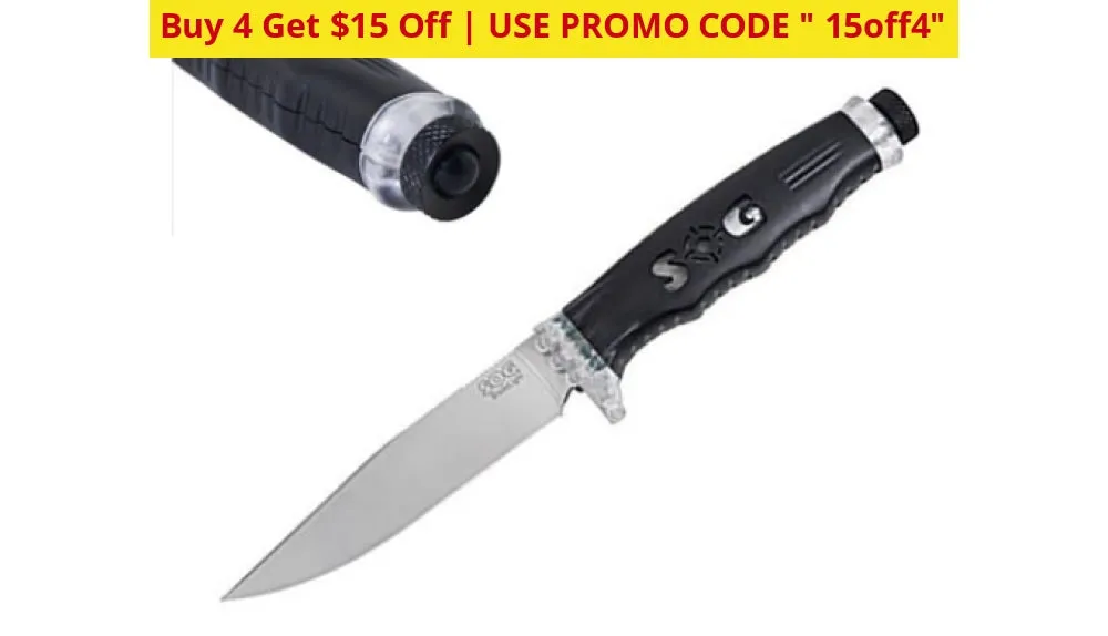 CRAZIEST KNIFE DEAL: Buy Any 4 Get $15 Off! SOG Specialty Knives (Retail Packaging May Vary) - Ships Quick!