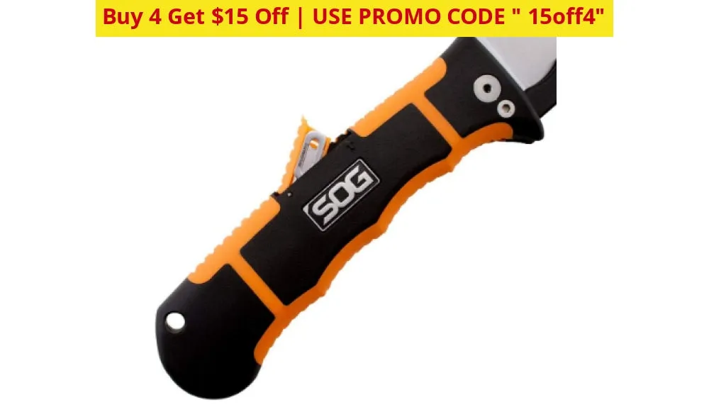 CRAZIEST KNIFE DEAL: Buy Any 4 Get $15 Off! SOG Specialty Knives (Retail Packaging May Vary) - Ships Quick!
