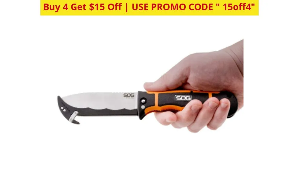 CRAZIEST KNIFE DEAL: Buy Any 4 Get $15 Off! SOG Specialty Knives (Retail Packaging May Vary) - Ships Quick!