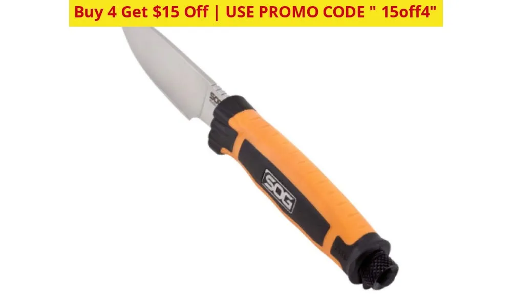 CRAZIEST KNIFE DEAL: Buy Any 4 Get $15 Off! SOG Specialty Knives (Retail Packaging May Vary) - Ships Quick!