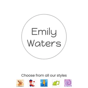 Custom Small Circle Name Labels