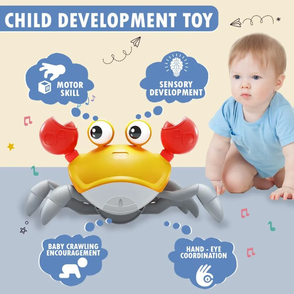 CuteCrab Crawling Toy