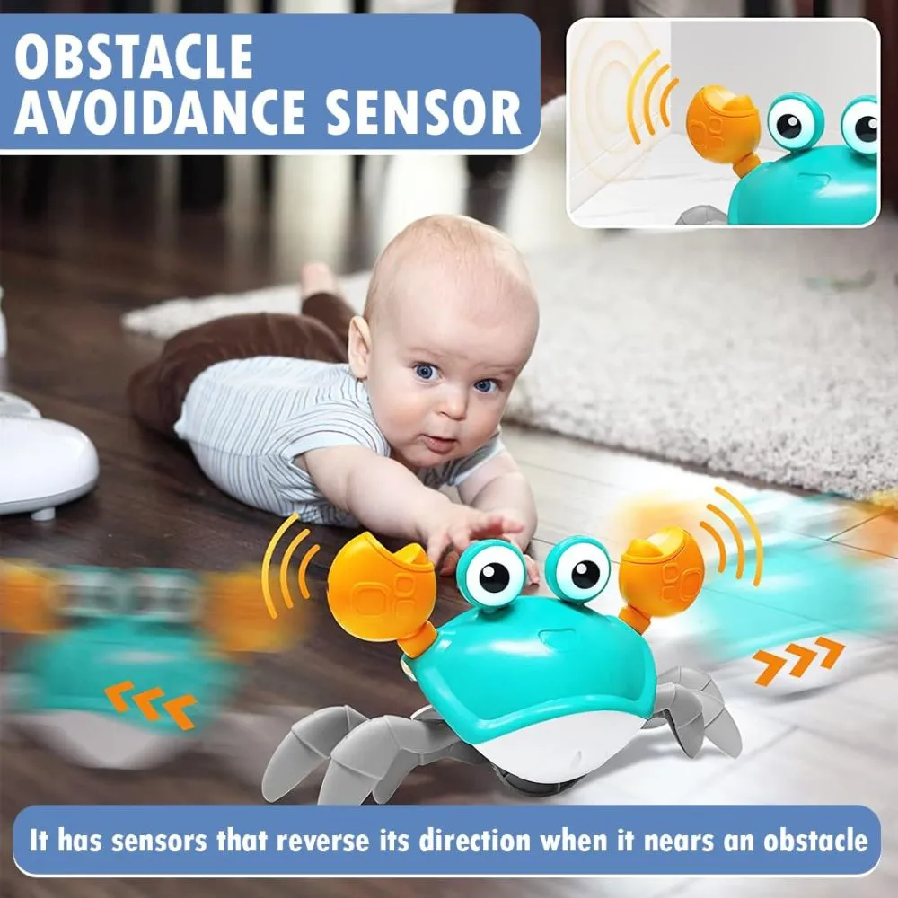 CuteCrab Crawling Toy