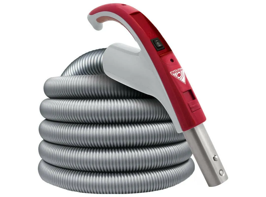 CycloVac Central Vacuum Cleaning Set - 35' Hose & WesselWerk Head