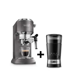 De'Longhi Pump Espresso Coffee Machine Ec785.Gy   De'Longhi Electric Coffee Grinder Kg210