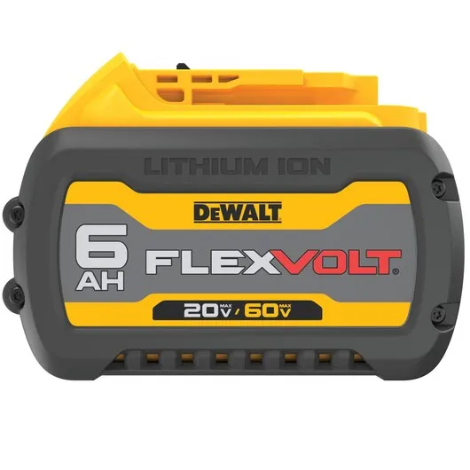 DEWALT DCB606 FLEXVOLT® 20/60V MAX* BATTERY PACK 6.0AH (1 pk.)